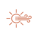 White leaf icon